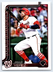 2025 Topps Series 2 #679 Juan Yepez Washington Nationals - Picture 1 of 2