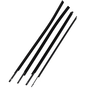 4x Window Sweep Belt Weatherstrip for Toyota Tundra CrewMax 2007-19 68164-0C020 - Picture 1 of 12