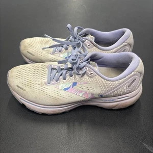 Zapatos para correr Brooks Ghost 14 Empower Her para mujer talla 8,5 gris lila 1203561B156 - Imagen 1 de 8