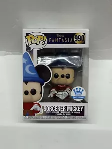 Funko Pop! Disney Stregone Topolino Diamante #990 Funko Shop Esclusivo - Foto 1 di 8