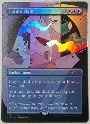 MTG Secret Lair Future Sight #1178 -SLD The Meaning of Life, Maybe FOIL NM DEC22 - Image 1 of 3