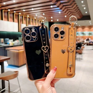 For iPhone 16 15 14 13 12 11 Pro Max Plus Stand Watch Band Shock Proof Slim Case - Picture 1 of 20