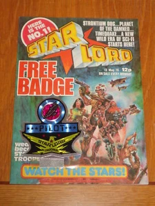 STAR LORD #1 BRITISH COMIC + PILOT BADGE - Bild 1 von 1
