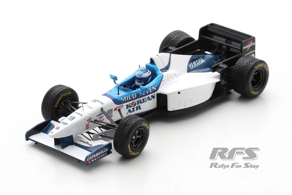Tyrrell 024 Yamaha Mika Salo Formel 1 Monaco 1996 1:43 Spark 6977 NEU - Bild 1 von 1