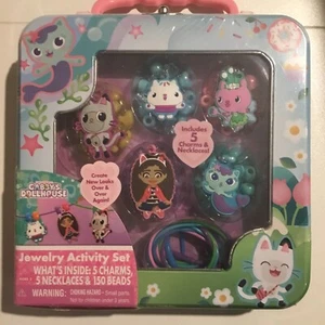 Gabby's Dollhouse Jewelry Making Bead Kit Kids Playset New Sealed - Picture 1 of 2