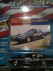 JOHNNY LIGHTNING WHITE LIGHTNING MICHIGAN POLICE FORD CROWN VICTORIA T15 - Picture 1 of 1