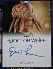 💫 Doctor Who Series 1-4 Eric Loren / Dalek Sec Autograph Card Full Bleed *💫
