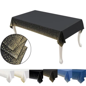 Tovaglie Rettangolari In Pvc Copri Tovaglia In Plastica Usa E Getta Lavabile . - Foto 1 di 30