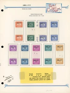 AMG-FTT GUTTER PAIR BUSH Page Lot #300 - SEE SCAN - $$$ - Picture 1 of 2