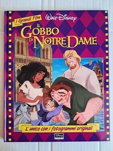 Libro "Il Gobbo di Notre Dame" Disney 1996 Bambini Illustrato Film Cartone - Foto 1 di 6