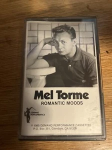 Music Cassette Tape MEL TORME - ROMANTIC MOODS ~ little wear little wear . - Picture 1 of 1