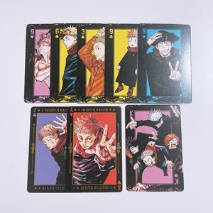 Jujutsu Kaisen Playing Cards Yuji Kojou Satoru Gojo Megumi Fushiguro Jump Shop