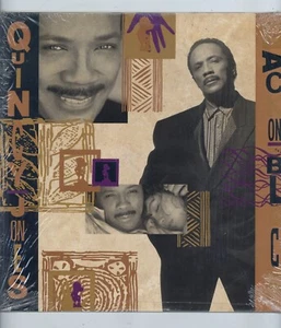 " BACK ON THE BLOCK." quincy jones. QUEST U.S orig L.P. 1989. - Picture 1 of 4