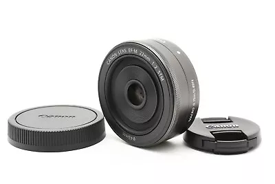 🚀🎁《TOP MINT》Canon Lens EF-M 22mm F2 STM For EOS M From JAPAN✈✈✈✈✈✈✈✈✈✈✈✈✈✈✈✈✈✈ - Image 1 of 4