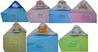Baby Kapuzenhandtuch mit Namen bestickt Kapuzentuch Badetuch Kinder Taufe Geburt