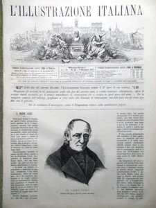 L'Illustrazione Italiana del 9 Dicembre 1877 Chieti Maiella Ravenna Mentana Bey - Bild 1 von 1