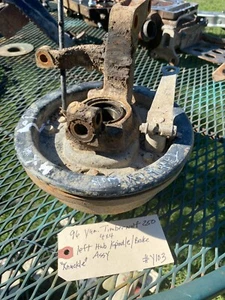 1996 Yamaha Timberwolf 250 left Rear Brake Drum Hub Assembly #Y103 - Picture 1 of 2