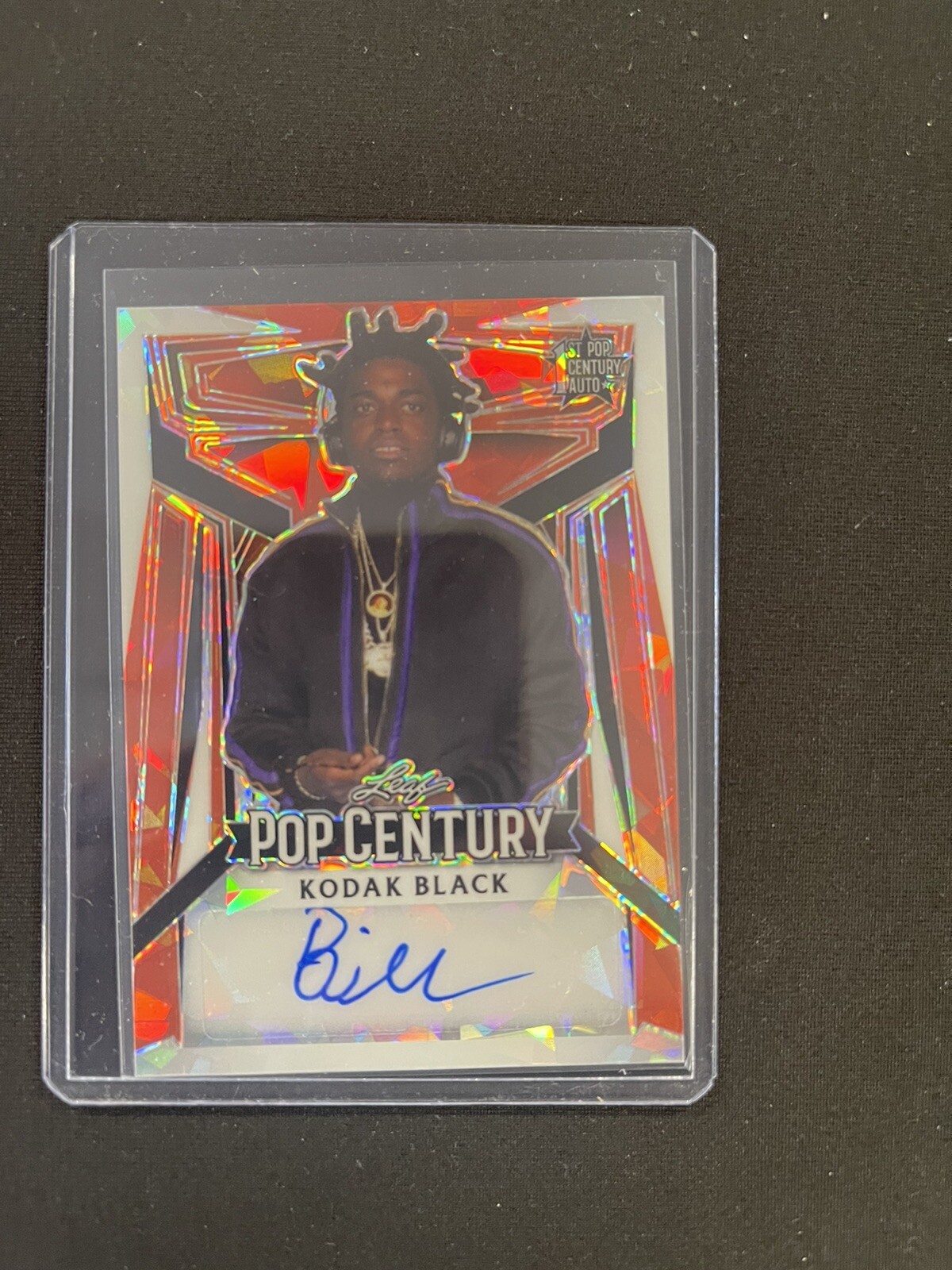 Kodak Black 2023 Leaf Metal Pop Century #PSR-KB1 Pro Set Raps
