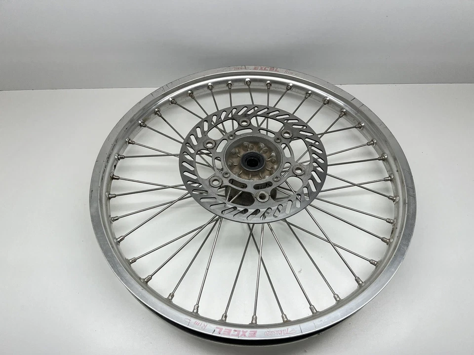 Kawasaki KX125 KX250 1999-02 rueda delantera OEM cubo de llanta 21 x 1,60 Foto 1 de 4