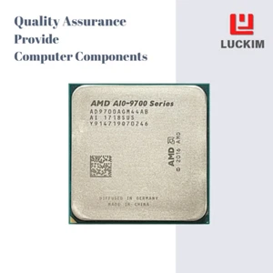 AMD A10-9700 CPU - Socket AM4 4 Cores 4 Threads 3.5GHz 2MB L2 Cache 4MB L3 Cache - Picture 1 of 7