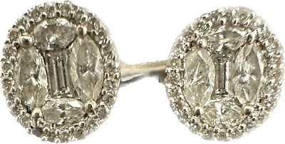 Diamond  Ring and Earrings Set. - Image 1 of 4