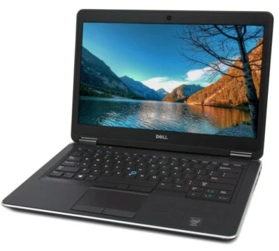 Dell Latitude E7440 Intel i5-4200U (4th Gen) 8GB WiFi 256GB SSD Webcam Win-Pro - Image 1 of 2
