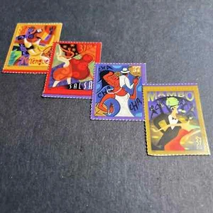 USA Briefmarken #3939 - #3942 37c - Let's Dance kompletter Satz 4 postfrisch - Bild 1 von 1