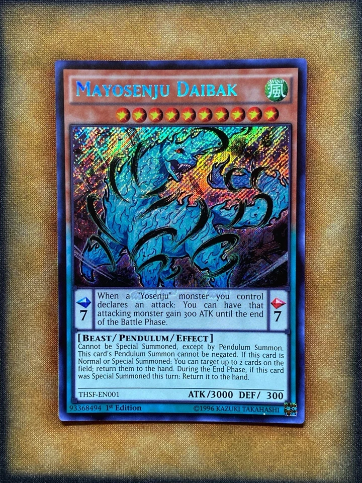 Yugioh Mayosenju Daibak THSF-EN001 Secret Rare 1st Ed NM - Image 1 of 1