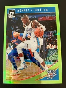 2018-19 Panini Donruss Optic Lime Green Prizm 6 Dennis Schröder ed/149 - Bild 1 von 2