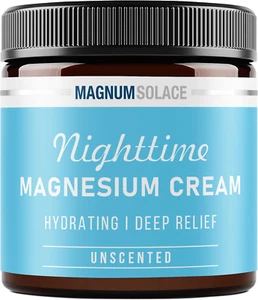 Magnesium Cream – Apply to Legs, Arms or Chest - Topical Magnesium Chloride – US - Picture 1 of 6