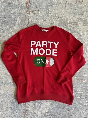 H&M Boys Holiday Pullover. Size 12-14. - Image 1 of 4