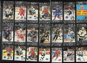 1992-93 HUMPTY DUMPTY SERIE I & II NHL HOCKEY MINI STAR CARD 1 TO 26 SEE LIST - Picture 1 of 134