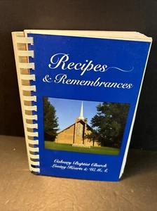 Recipes and Remembrances Cookbook Calvary Baptist Church Fayetteville Arkansas - Imagen 1 de 7