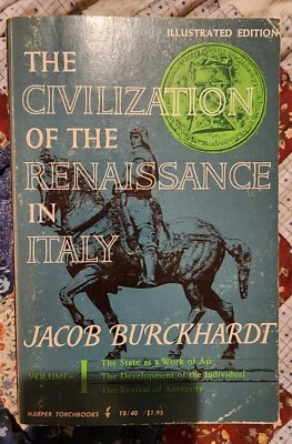 The Civilization Of The Renaissance In Italy By Jacob Burckhardt - Image 1 of 2