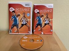 Wii EA Sports Active 2 Personal Trainer Game Complete Sports Fitness 