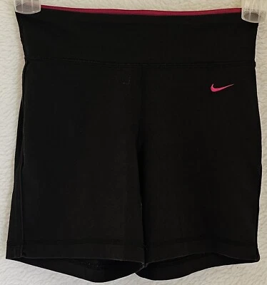 Pantalones cortos de motociclista Nike para mujer talla XS X pequeños negros rosas Foto 1 de 4