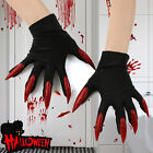 Halloween Gloves Short Dress Up Gloves Long Nails Cosplay Festival Funny Gloves