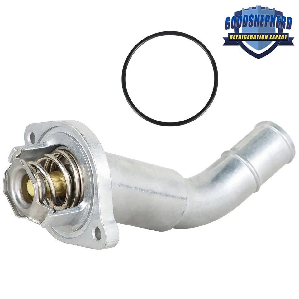 Carcaça de termostato para Chevrolet Trailblazer GMC Envoy/Envoy XL 4.2L 2002-2008 - Imagem 1 de 4