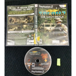 SOCOM 3: U.S. Navy SEALS - Playstation 2 (PS2) SIN Manual - Imagen 1 de 2