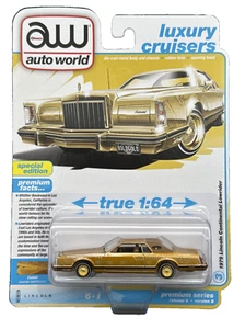 Auto World 2024 Luxury Cruisers 1979 Lincoln Continental Lowrider Rel. 6 Ver. B - Picture 1 of 6