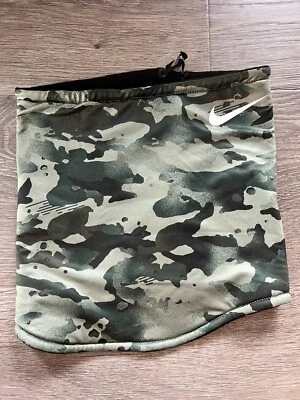 Nike Reversible Cuello Envoltura Cuello Calentador Cuello Polaina Multicam/Negro Adulto OSFM Foto 1 de 4