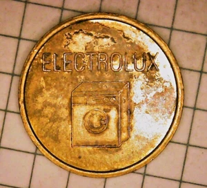 MONEDA FICTICIA DE COLOR DORADO ELECTROLUX - Imagen 1 de 2