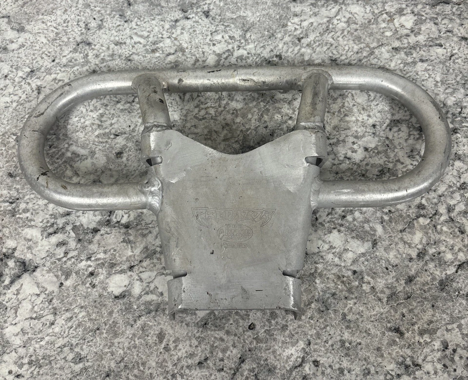 POLARIS Predator (500) PRO ARMOR Parachoques delantero de carreras de aluminio con barra de agarre Oem Foto 1 de 4