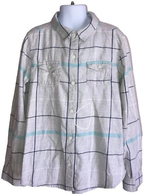Camisa Old Navy para niña talla 8 regular manga larga con botones Foto 1 de 4