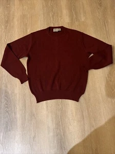 Vintage 90s Giorgio di Firenze Mens Wool Knit Sweater Large - Picture 1 of 9