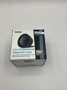 Vivitar 40.5mm HD Multi-Coated 2.2X Professional Telephoto Lens - Picture 1 of 3