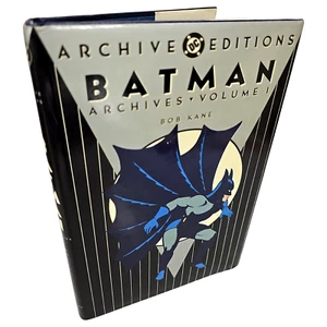 DC Comics Batman Archives Editions SIGNED Dale Crain HB Book 1st Printing Jacket - Picture 1 of 21