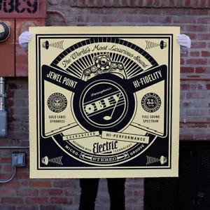 SHEPARD FAIREY 50 SHADES OF BLACK LARGE FORMAT. - Picture 1 of 8