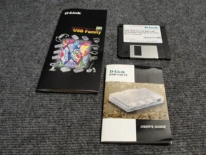 D-Link DSB-H3ETX USB Hub With 10/100Mbsp Ethernet LAN Port Driver Program - Picture 1 of 5