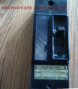 WESTINGHOUSE AB-DI-ION CIRCUIT BREAKER NP28313-E 70 AMP 2 POLE 600 VAC 250 VDC - Picture 1 of 5